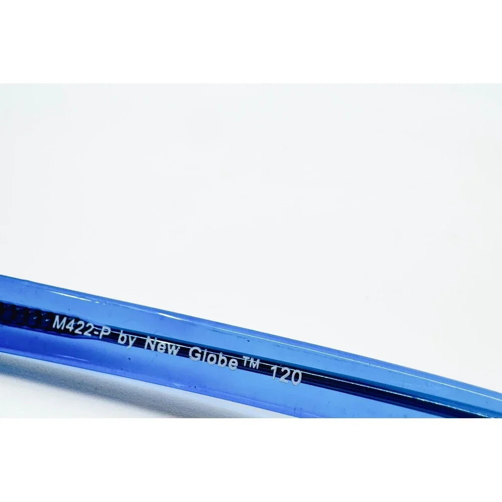 New Globe Eyeglass Frames Kids Blue M422-P Oval Full Rim 38-15-120